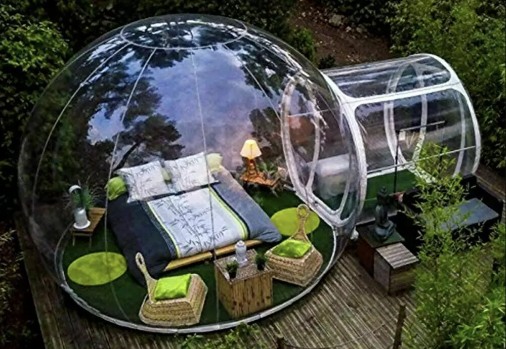 pop up pvc bubble tent