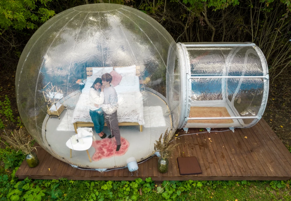 pop up pvc bubble tent