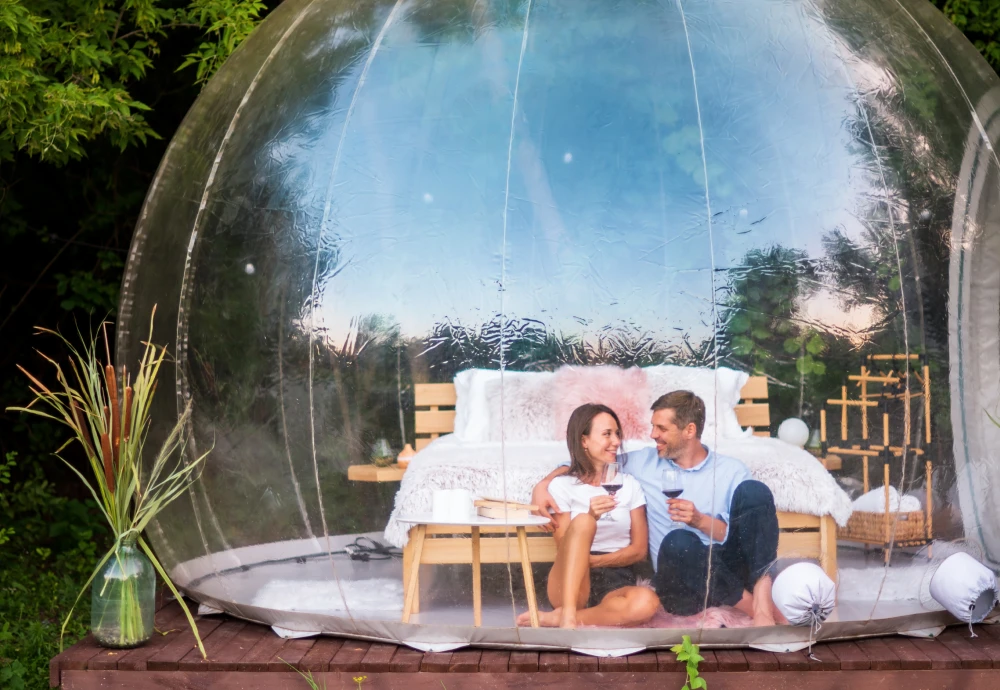 pop up pvc bubble tent